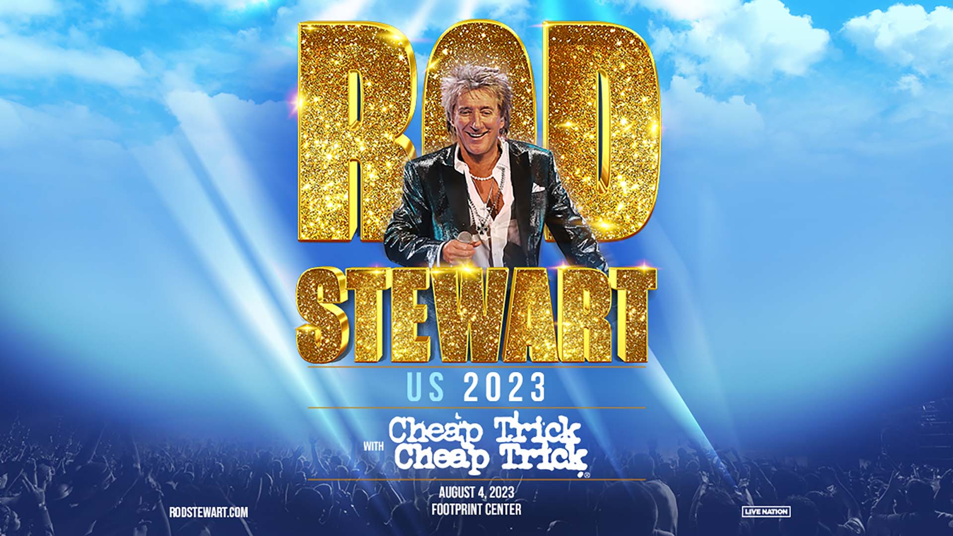 Rod Steward - US 2023 with Cheap Trick on August 4, 2023